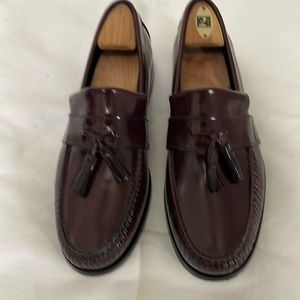 Cole Haan cordovan tassel loafers men’s 10 Medium